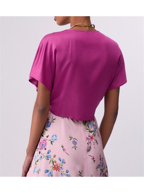 Top incrociato in raso Liu Jo | CA6306T522A.P9632
